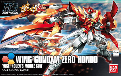 Bandai Hobby - Gundam Build Fighters Try - #33 Wing Gundam Zero Honoo - HGBF 1/144 Scale Model Kit