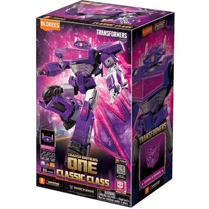 Transformers Classic Class 18: Transformers One - Shockwave - Blokees Model Kit