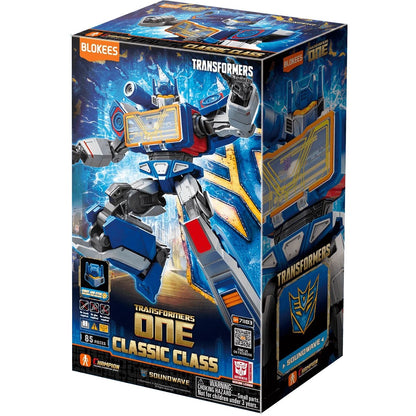 Transformers Classic Class 17: Transformers One - Soundwave - Blokees Model Kit