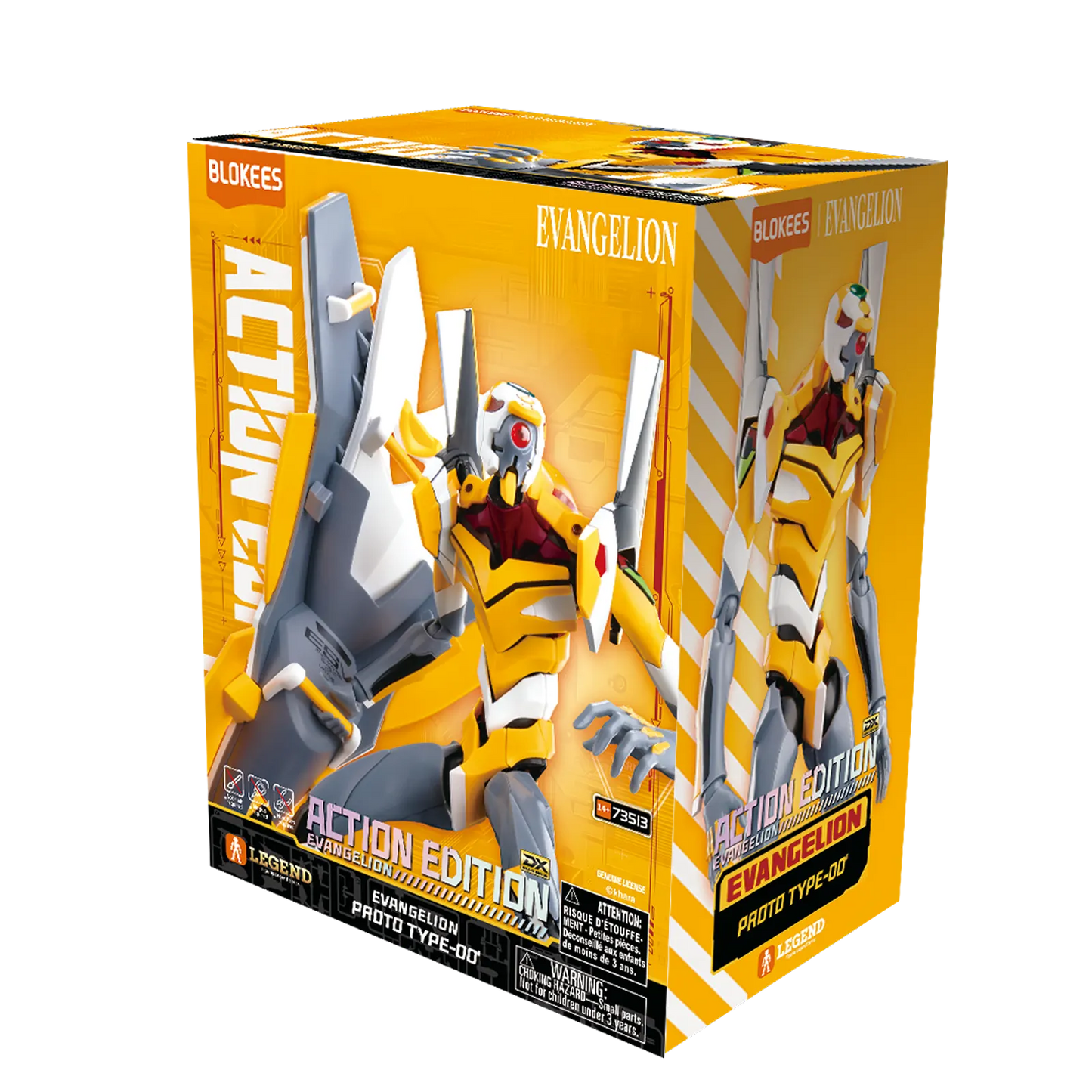 Evangelion Proto Type-00 (Action Edition DX) - Blokees Model Kit - Videguy Collectibles