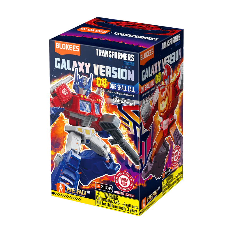 Transformers: Galaxy Version 08 One Shall Fall - Blokees Blind Box - Videguy Collectibles
