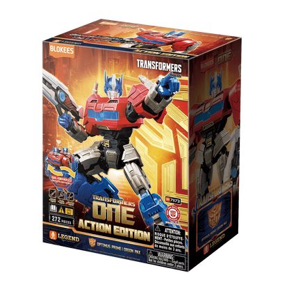 Transformers: Optimus Prime - Action Edition 04 - Orion Pax - Blokees Model Kit