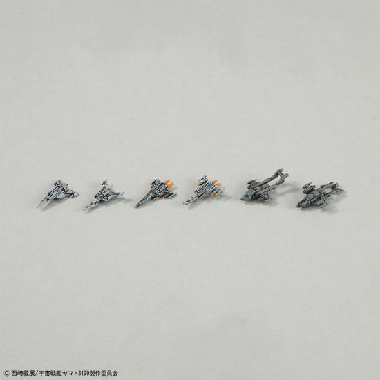 Be Forever Yamato: REBEL 3199 - EFCF Hyuga Class Battlecarrier DCV-01 Gyuga - 1/1000 Scale Model Kit