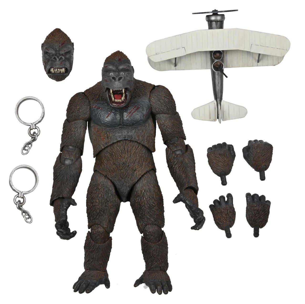 NECA: King Kong - 7" Scale Action Figure - King Kong (Concrete Jungle)