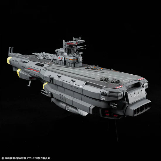 Be Forever Yamato: REBEL 3199 - EFCF Hyuga Class Battlecarrier DCV-01 Gyuga - 1/1000 Scale Model Kit