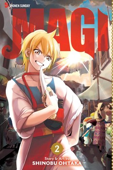 Magi: The Labyrinth of Magic Vol. 2 (Rated Teen)