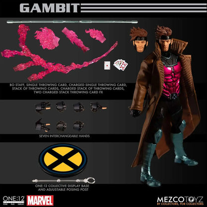 Marvel: One:12 Collective - Gambit Action Figure [X-Men]