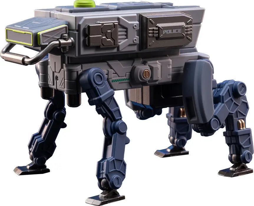 MSC0004 Chang'An Wei Guard Mecha: Traffic Enforcer Bike and Robo-Dog - Model Kit