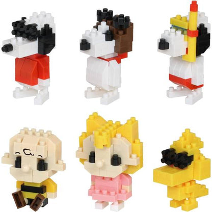 Nanoblock: MiniNano - Peanuts Vol.3 (6 Packs/Box) [Kawada]