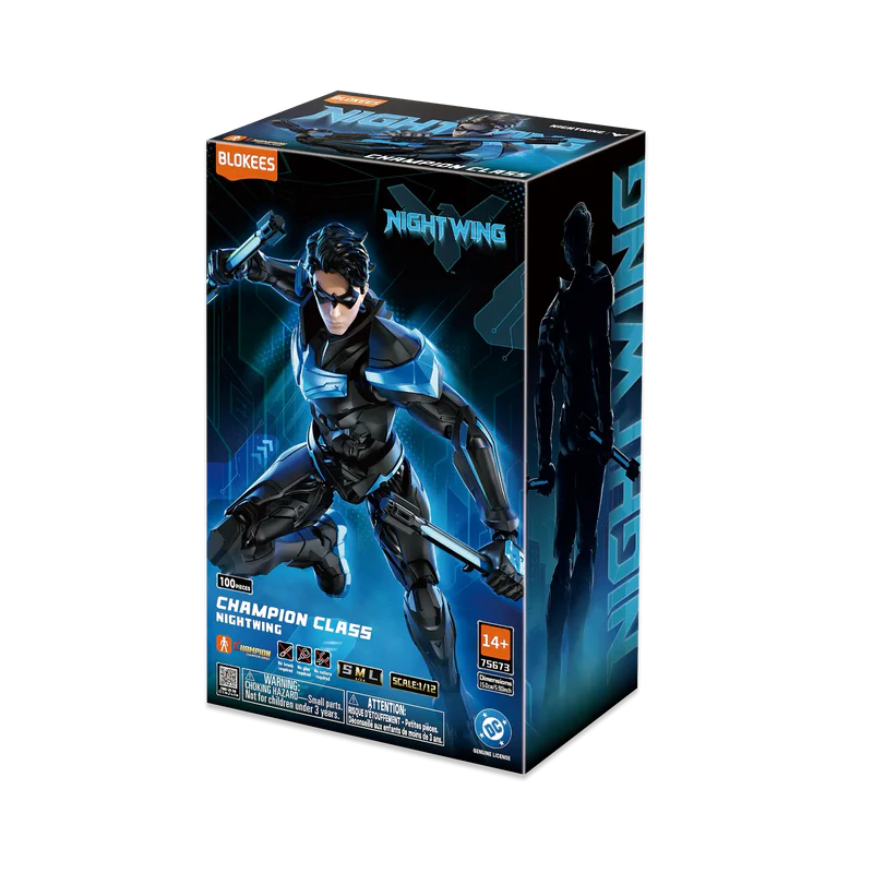 DC: Champion Class 03 - Nightwing - Blokees Model Kit