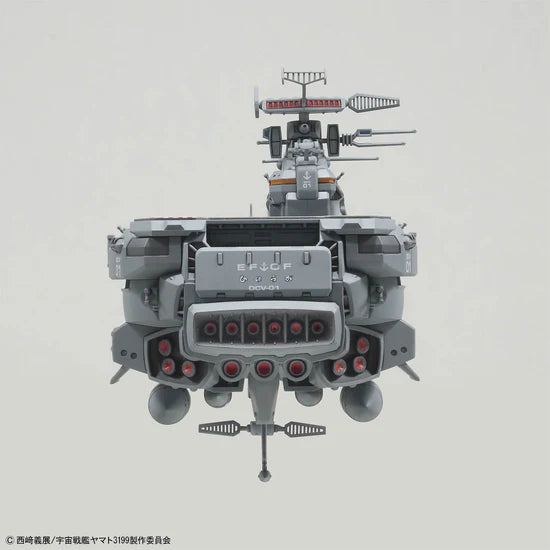 Be Forever Yamato: REBEL 3199 - EFCF Hyuga Class Battlecarrier DCV-01 Gyuga - 1/1000 Scale Model Kit