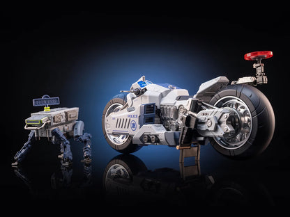 MSC0004 Chang'An Wei Guard Mecha: Traffic Enforcer Bike and Robo-Dog - Model Kit