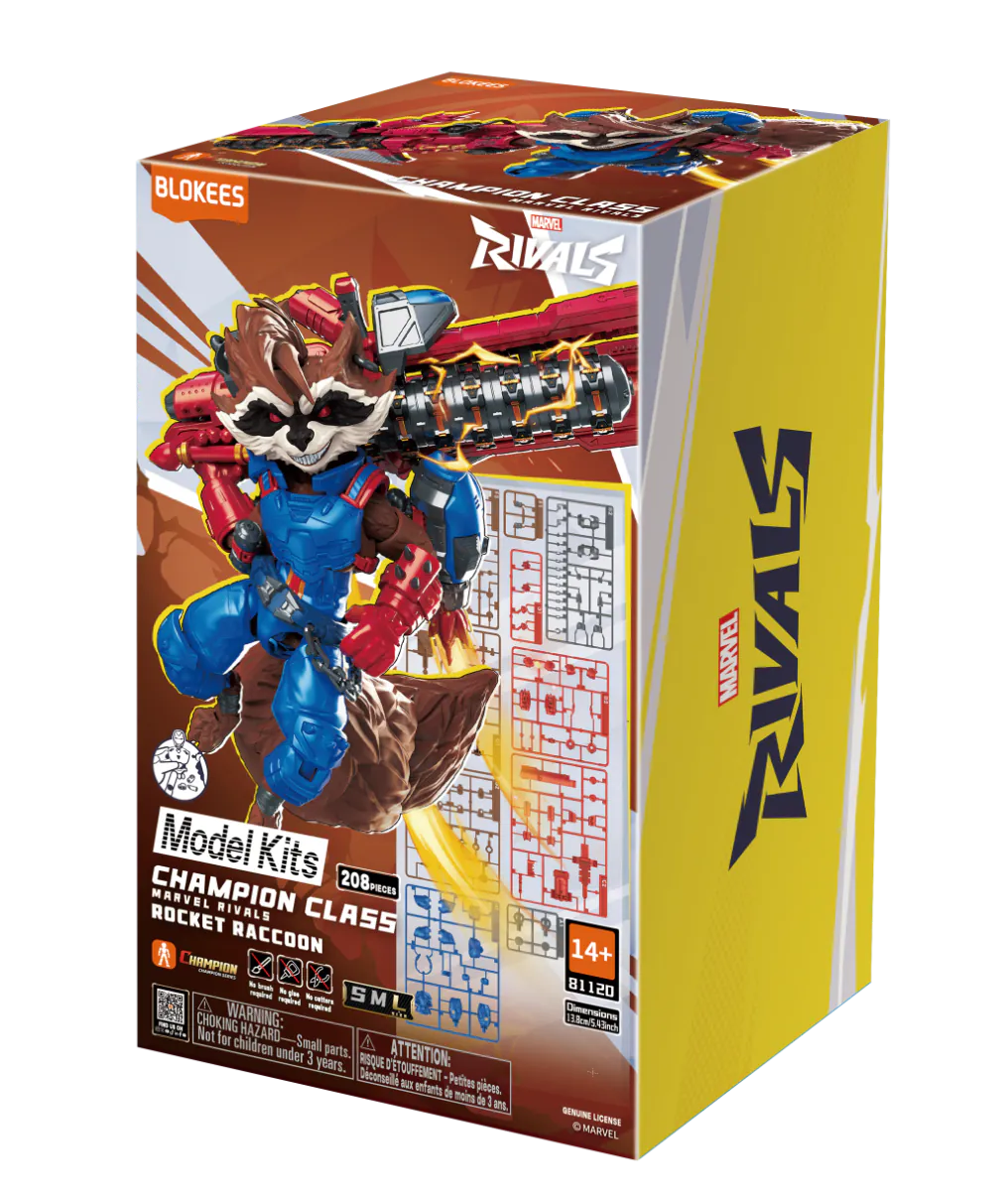 Blokees: Marvel Rivals - Rocket Raccoon