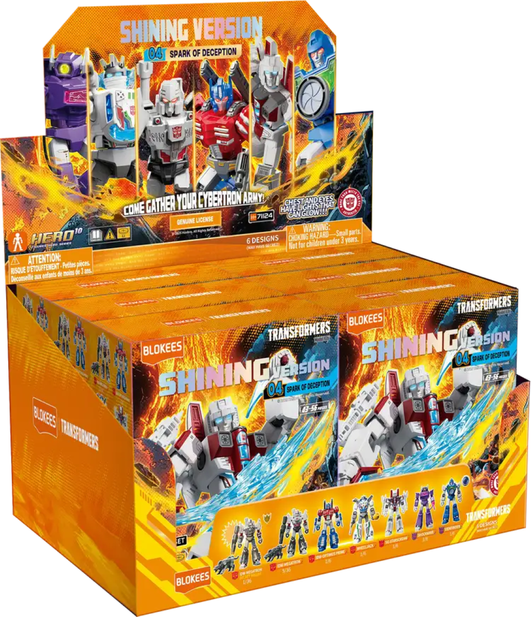 Transformers: Shining Version 04 - Spark of Deception - Blokees Blind Box