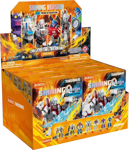 Transformers: Shining Version 04 - Spark of Deception - Blokees Blind Box