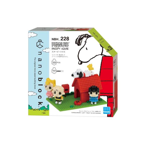 Peanuts: Snoopy's House (350 Pieces) [Nanoblock]