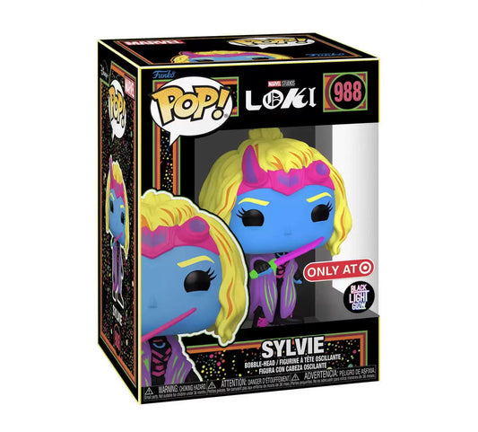Funko Marvel POP!: Loki - Sylvie #988 (Black Light) (Target Exclusive)