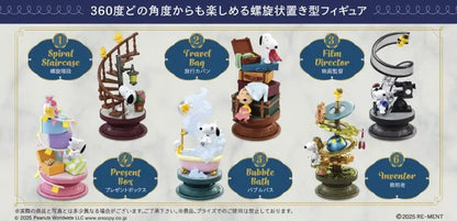 Snoopy Spiral Diorama: Mini Figures (6pcs)
