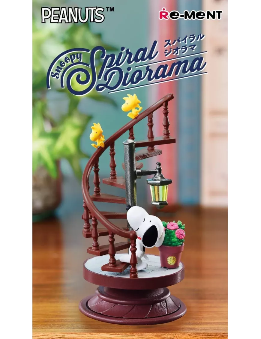 Snoopy Spiral Diorama: Mini Figures - Blind Box