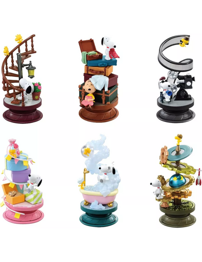 Snoopy Spiral Diorama: Mini Figures - Blind Box
