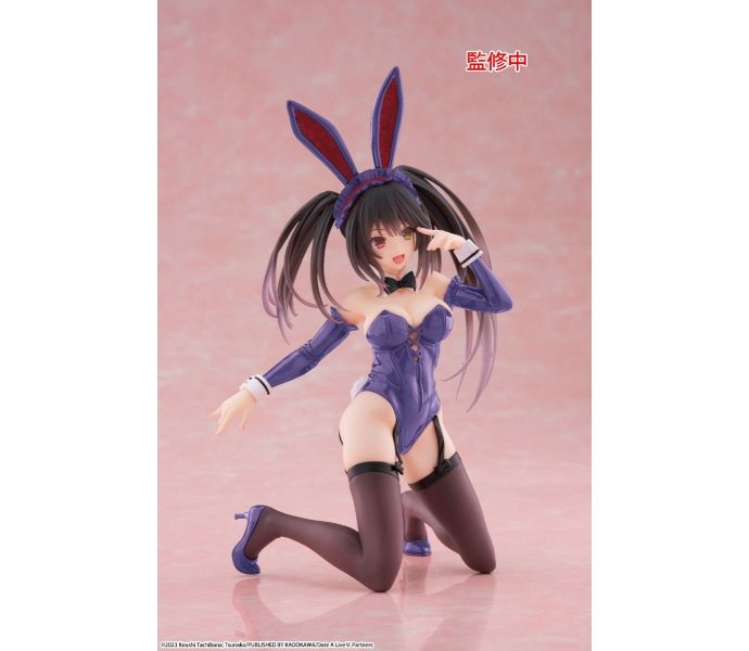 Date A Live V: Kurumi Tokisaki (Purple Bunny Ver.) - Desktop Cute Figure