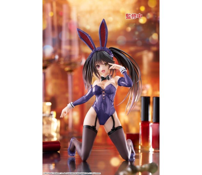 Date A Live V: Kurumi Tokisaki (Purple Bunny Ver.) - Desktop Cute Figure