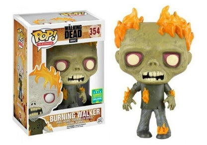 Funko POP! Television: The Walking Dead - Burning Walker #354 (2016 Summer Convention Exclusive)