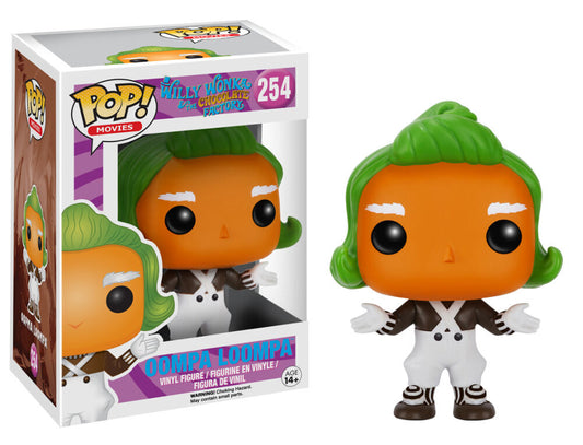 Funko POP! Movies: Willy Wonka and the Chocolate Factory: Oompa Loompa #254 (Misprinted on the Box)
