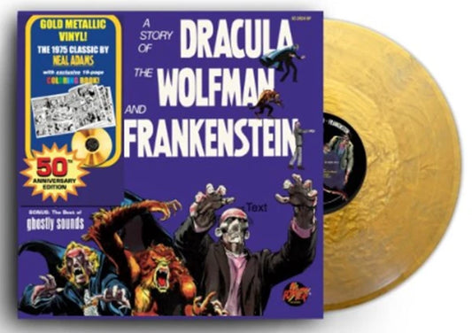 House of Terror Vinyl:  A Story of Dracula - The Wolfman Record