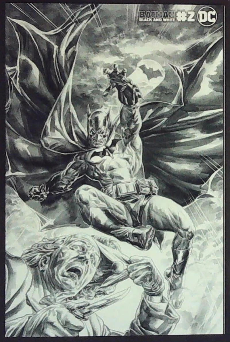 Batman: Black and White #2 - (Doug Braithwaite Variant Cover)