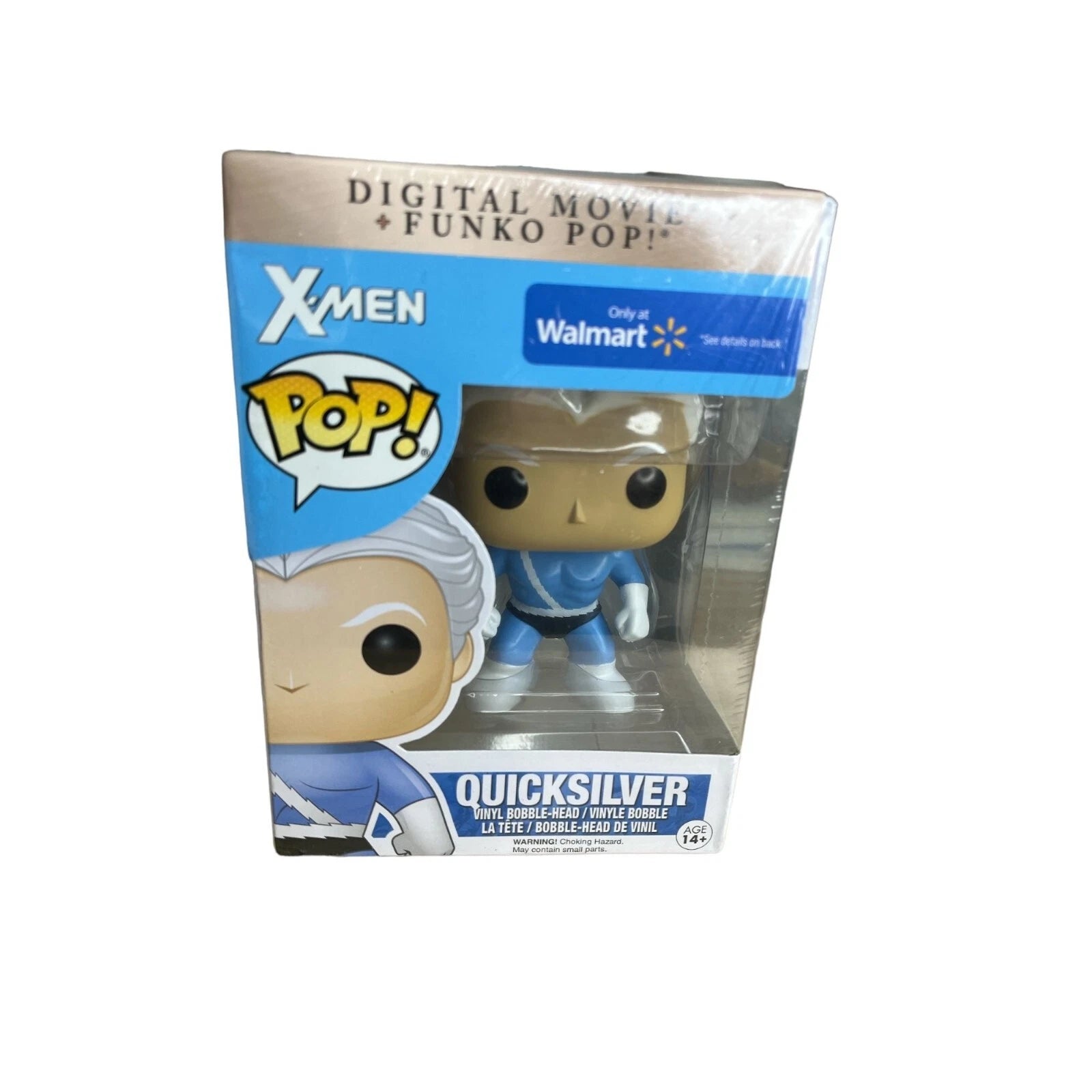 Funko POP! Marvel: X-Men - Quicksilver #179 (Walmart Exclusive With Di ...
