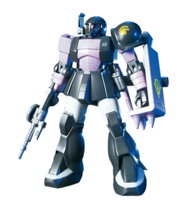 Mobile Suit Gundam: #68 Zaku I (Black Tri Stars) - HGUC Model Kit