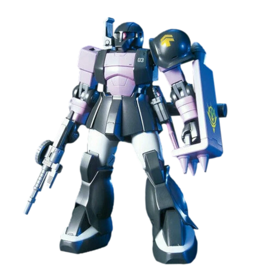 Mobile Suit Gundam: #68 Zaku I (Black Tri Stars) - HGUC Model Kit