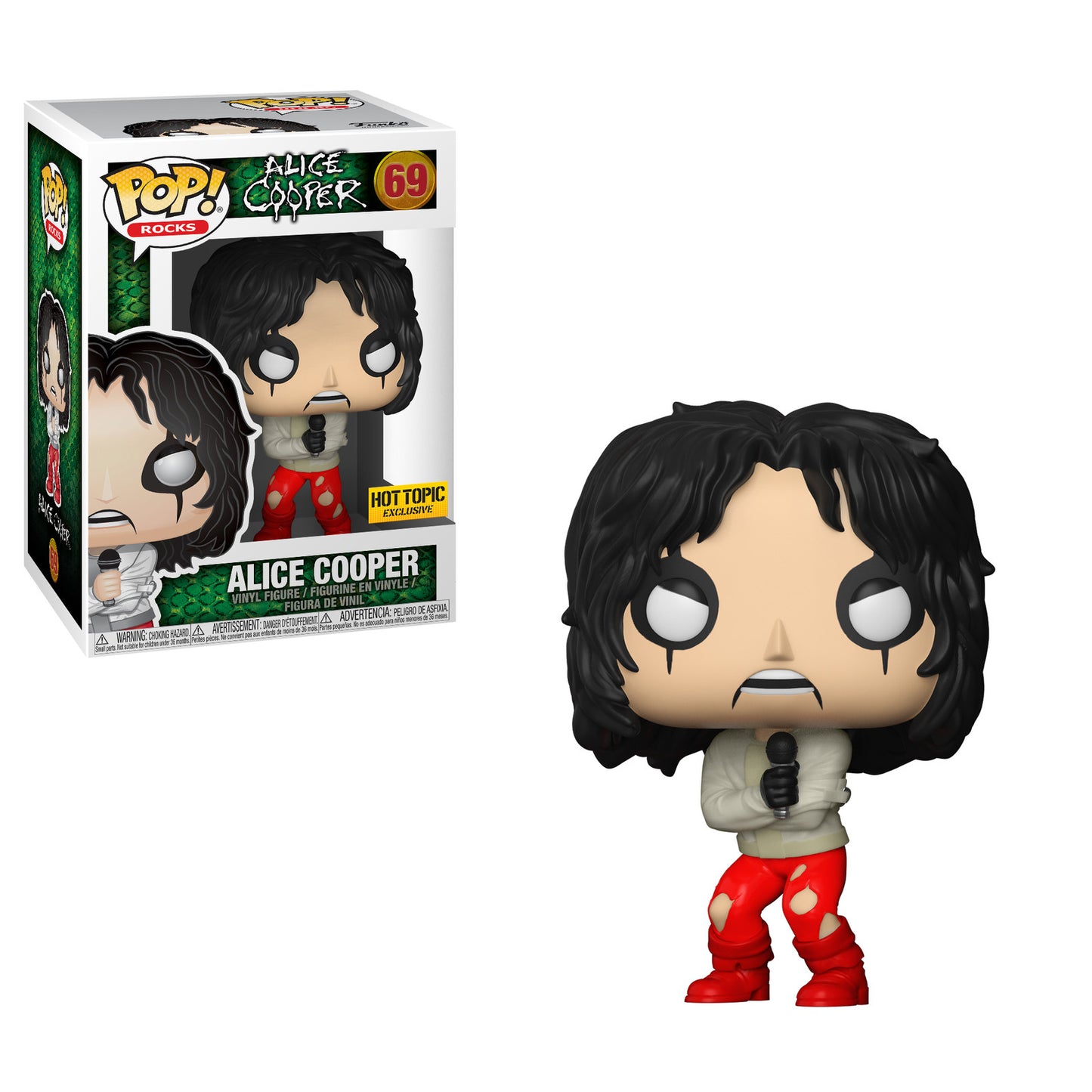 Funko POP! Rocks - Alice Cooper #69 (Straight Jacket) (Hot Topic Exclusive)