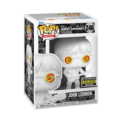 Funko POP! Rocks: John Lennon #246 Entertainment Earth Exclusive)