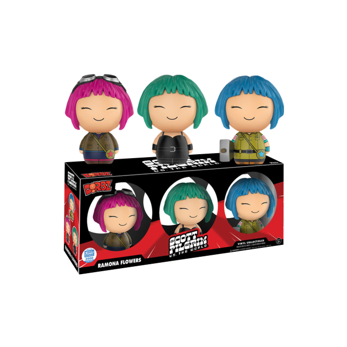 Funko - Dorbz - Scott Pilgrim vs. The World: Ramona Flowers 3-Pack