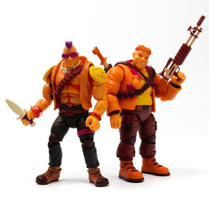 Teenage Mutant Ninja Turtles: Ultimate Arcade Bebop and Rocksteady (2 Pack) - 5" Action Figure