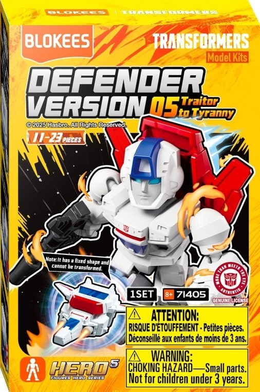 Transformers: Defender Version 05 - Traitor to Tyranny - Blokees Blind Box