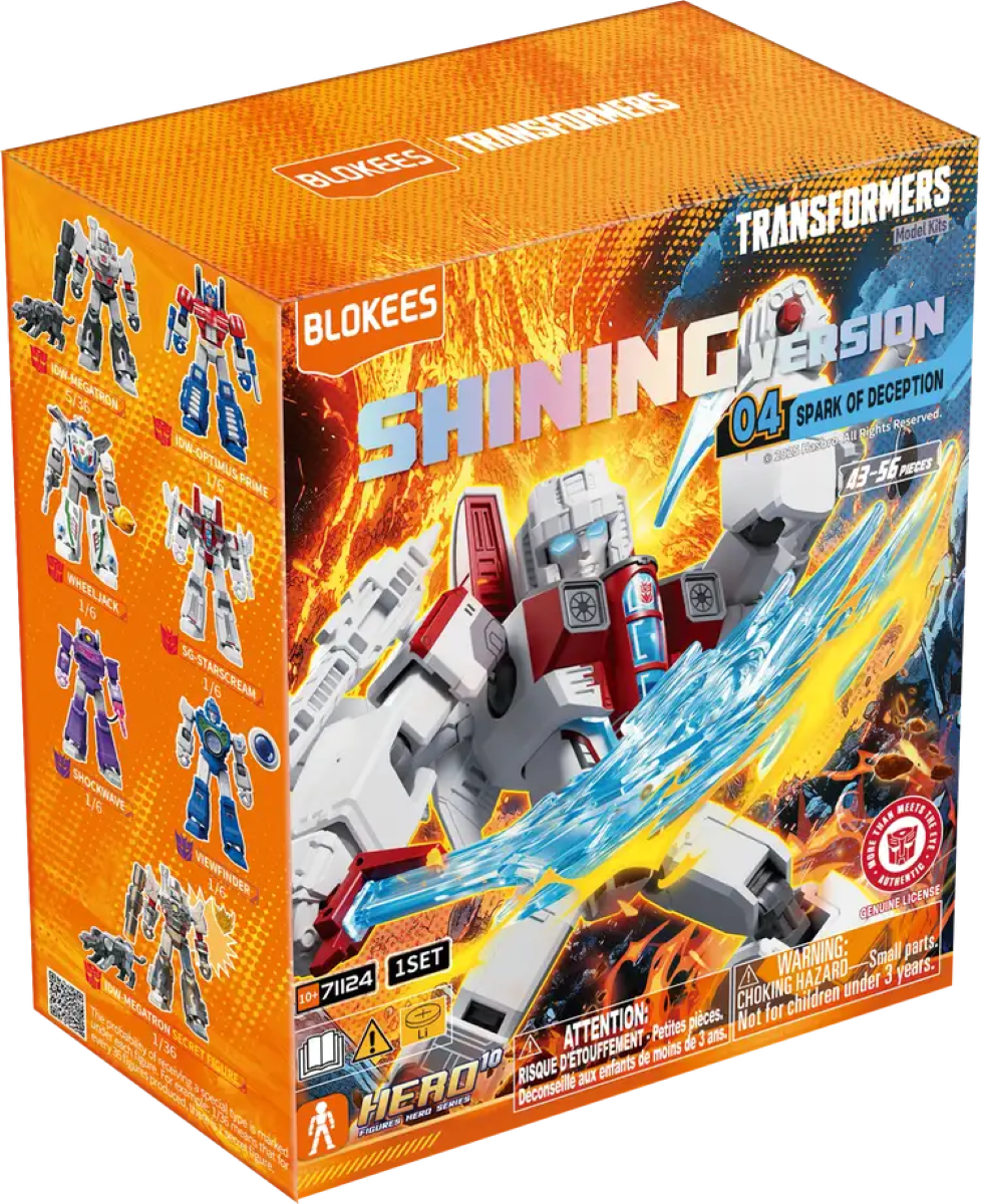 Transformers: Shining Version 04 - Spark of Deception - Blokees Blind Box