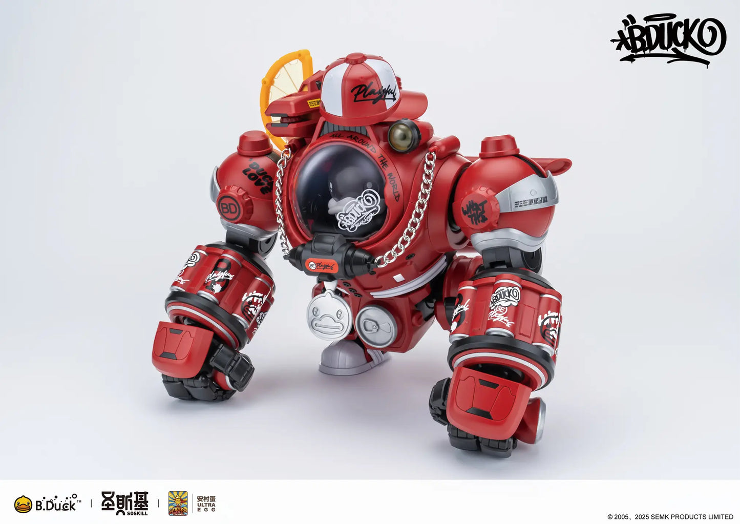 Soskill x Ultra Egg: Hiphop Duck - Plastic Model Kit