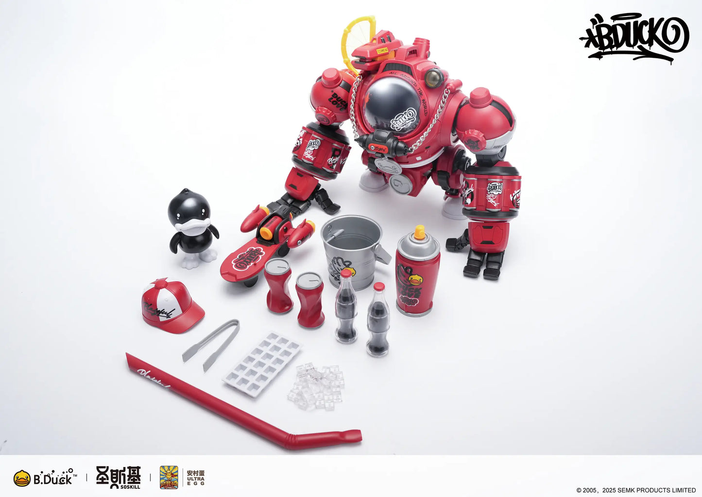 Soskill x Ultra Egg: Hiphop Duck - Plastic Model Kit