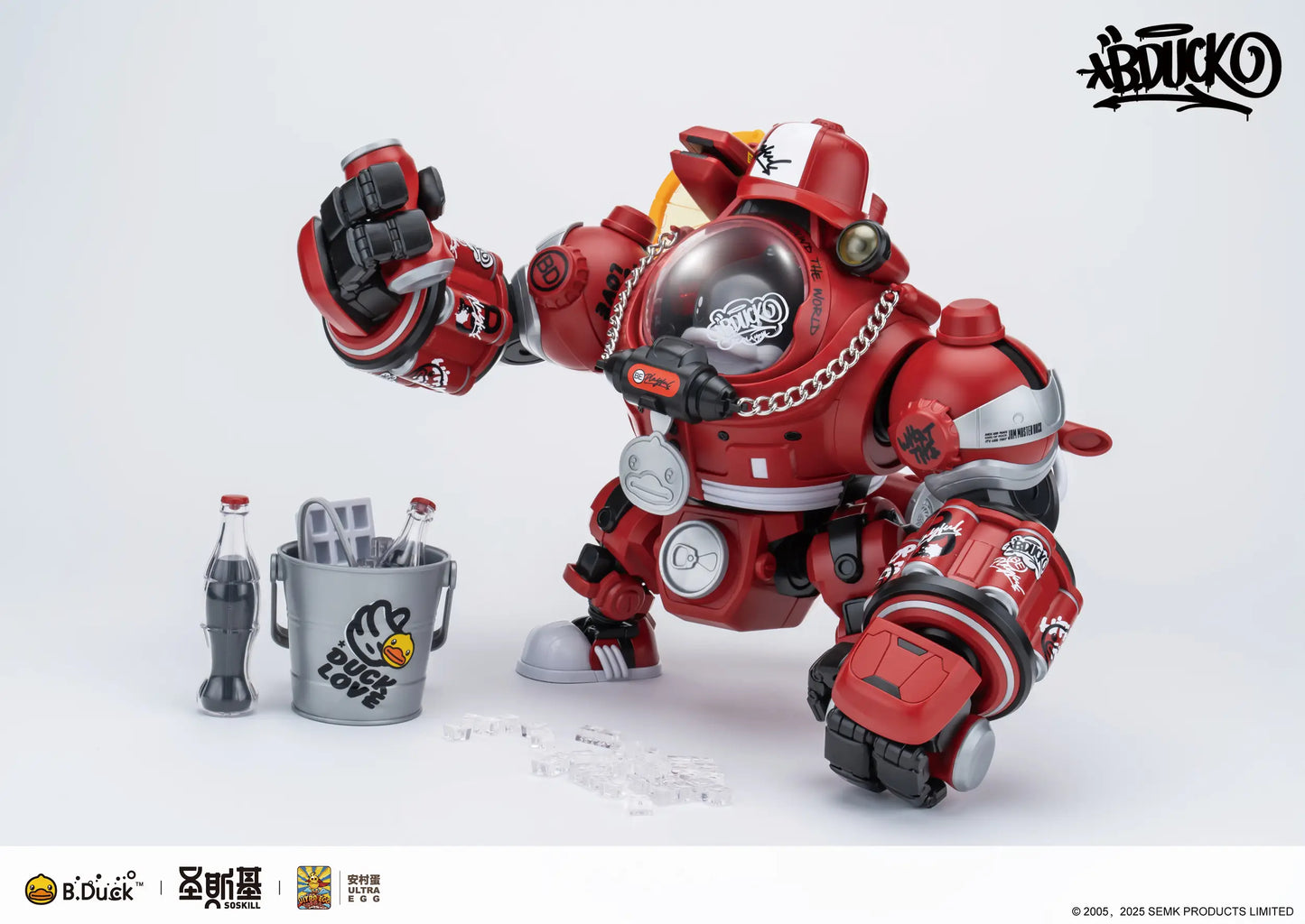 Soskill x Ultra Egg: Hiphop Duck - Plastic Model Kit