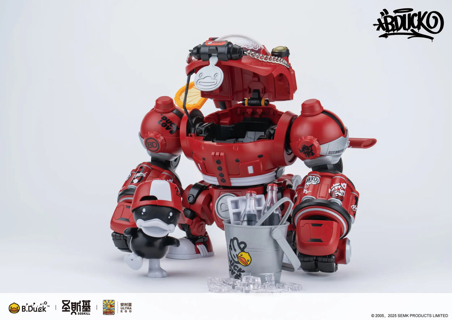 Soskill x Ultra Egg: Hiphop Duck - Plastic Model Kit