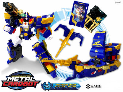[Pre-Order] Metal Cardbots: Power Class - Steel Hook - Action Figure