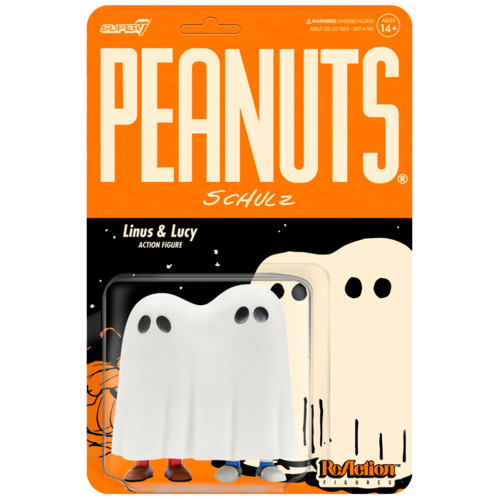 Peanuts: ReAction Wave 4 - Linus & Lucy Ghost - Action Figure