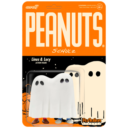 Peanuts: ReAction Wave 4 - Linus & Lucy Ghost - Action Figure