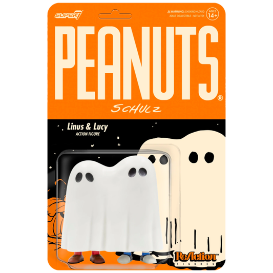 Peanuts: ReAction Wave 4 - Linus & Lucy Ghost - Action Figure