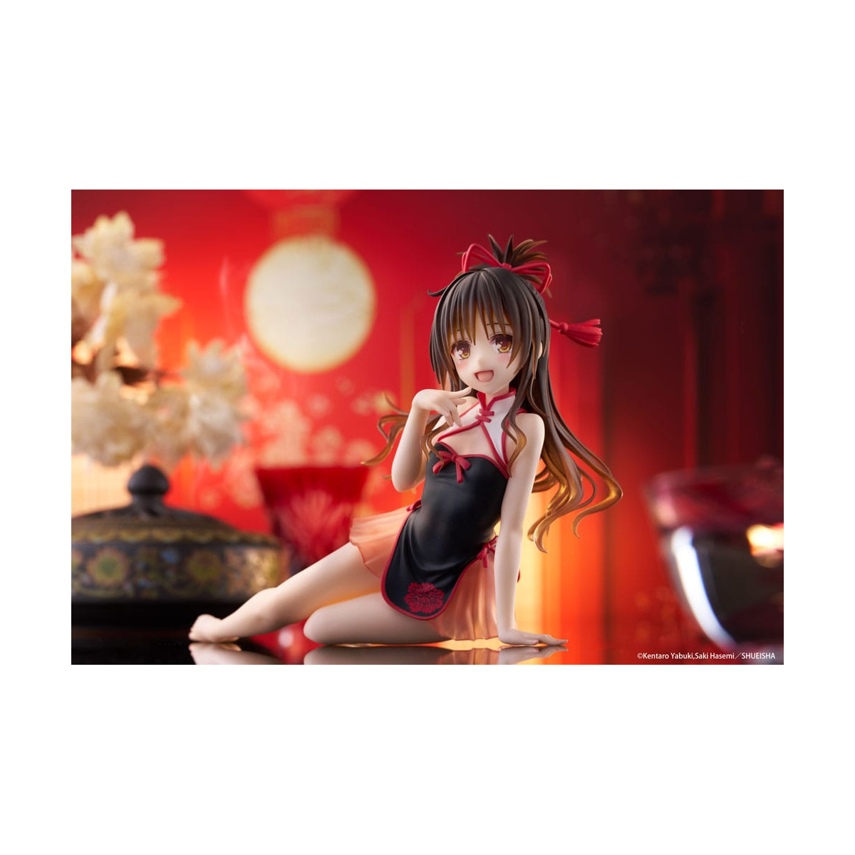To Love-Ru Darkness: Mikan Yuki (Chinese Dress Ver.) - Desktop Cute Figure