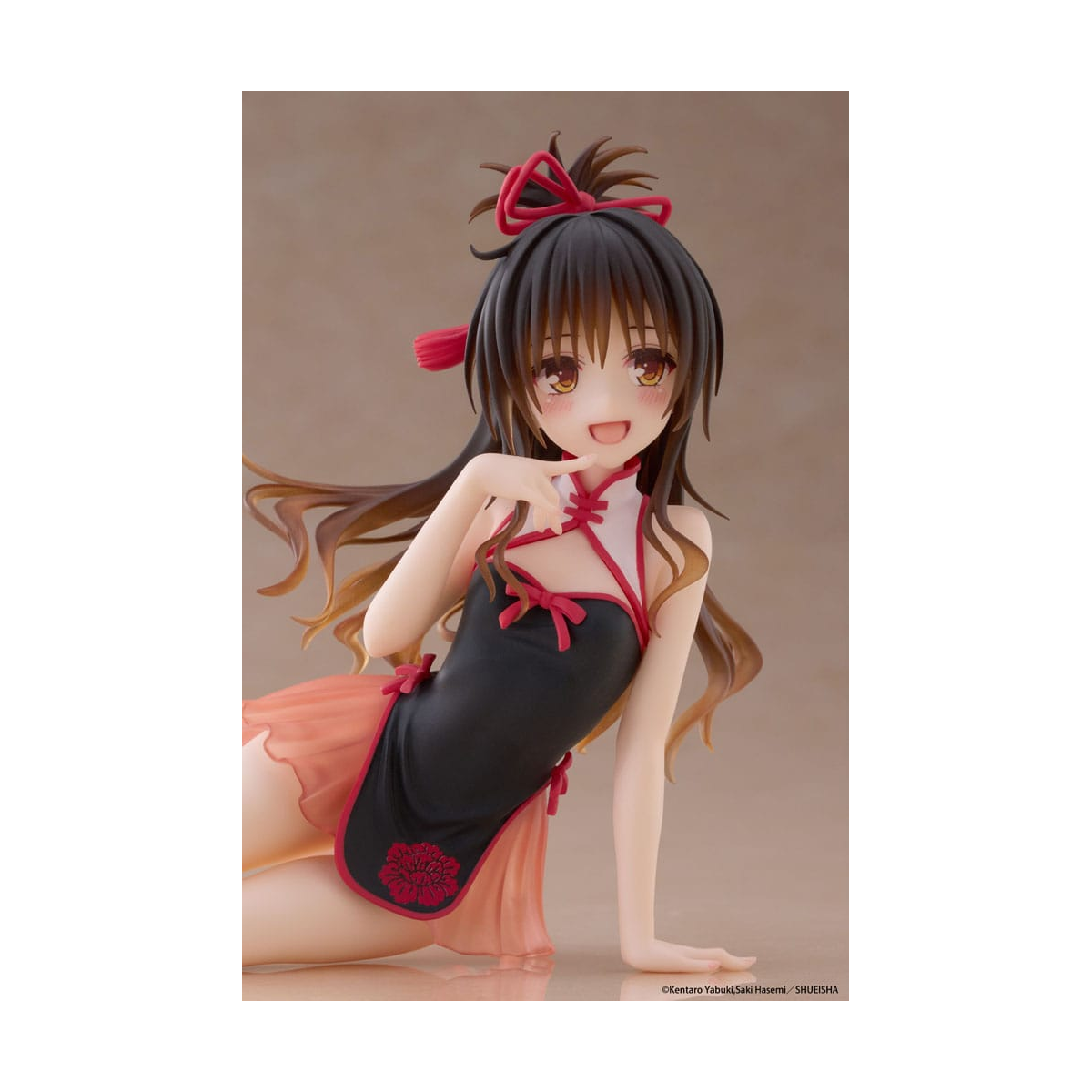 To Love-Ru Darkness: Mikan Yuki (Chinese Dress Ver.) - Desktop Cute Figure