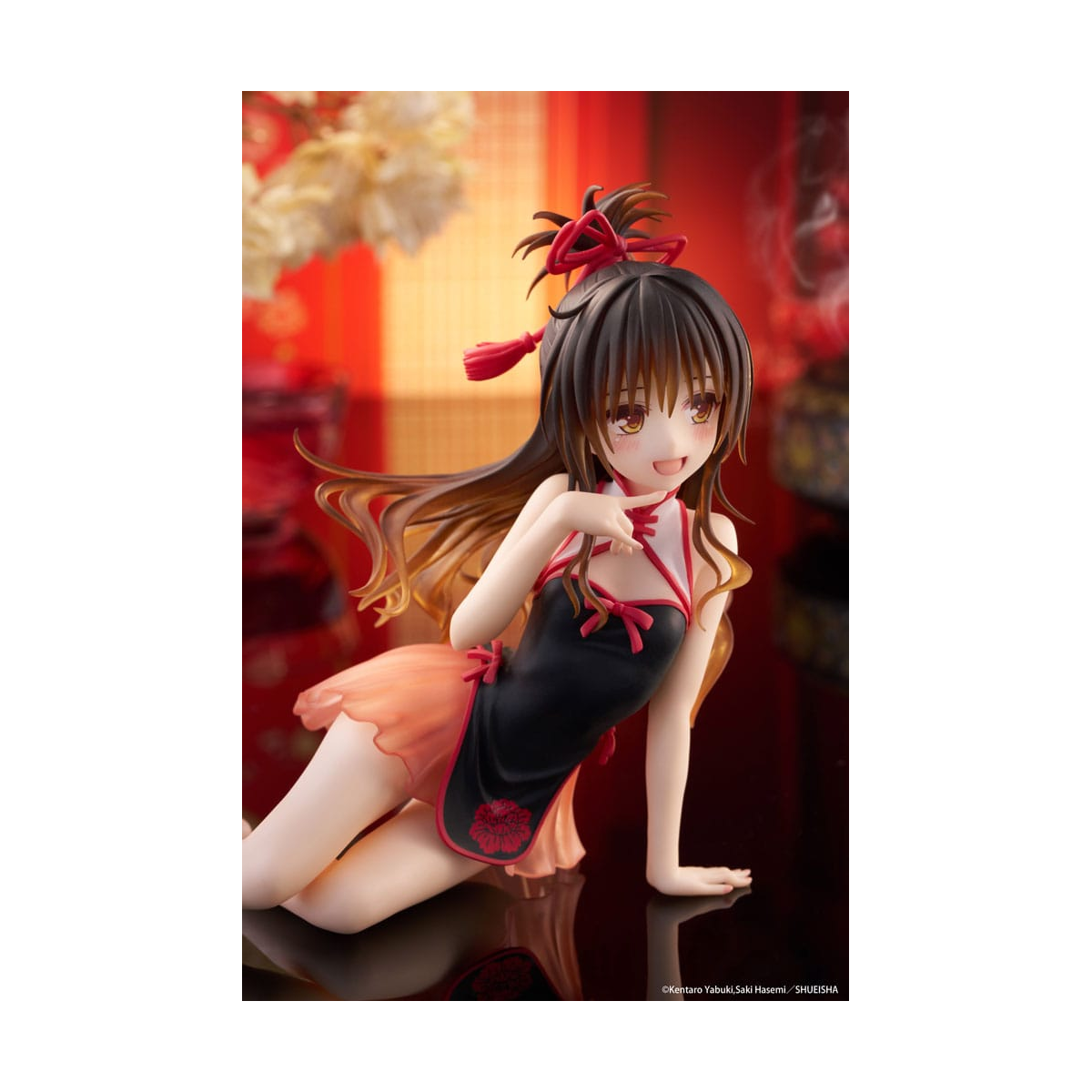 To Love-Ru Darkness: Mikan Yuki (Chinese Dress Ver.) - Desktop Cute Figure